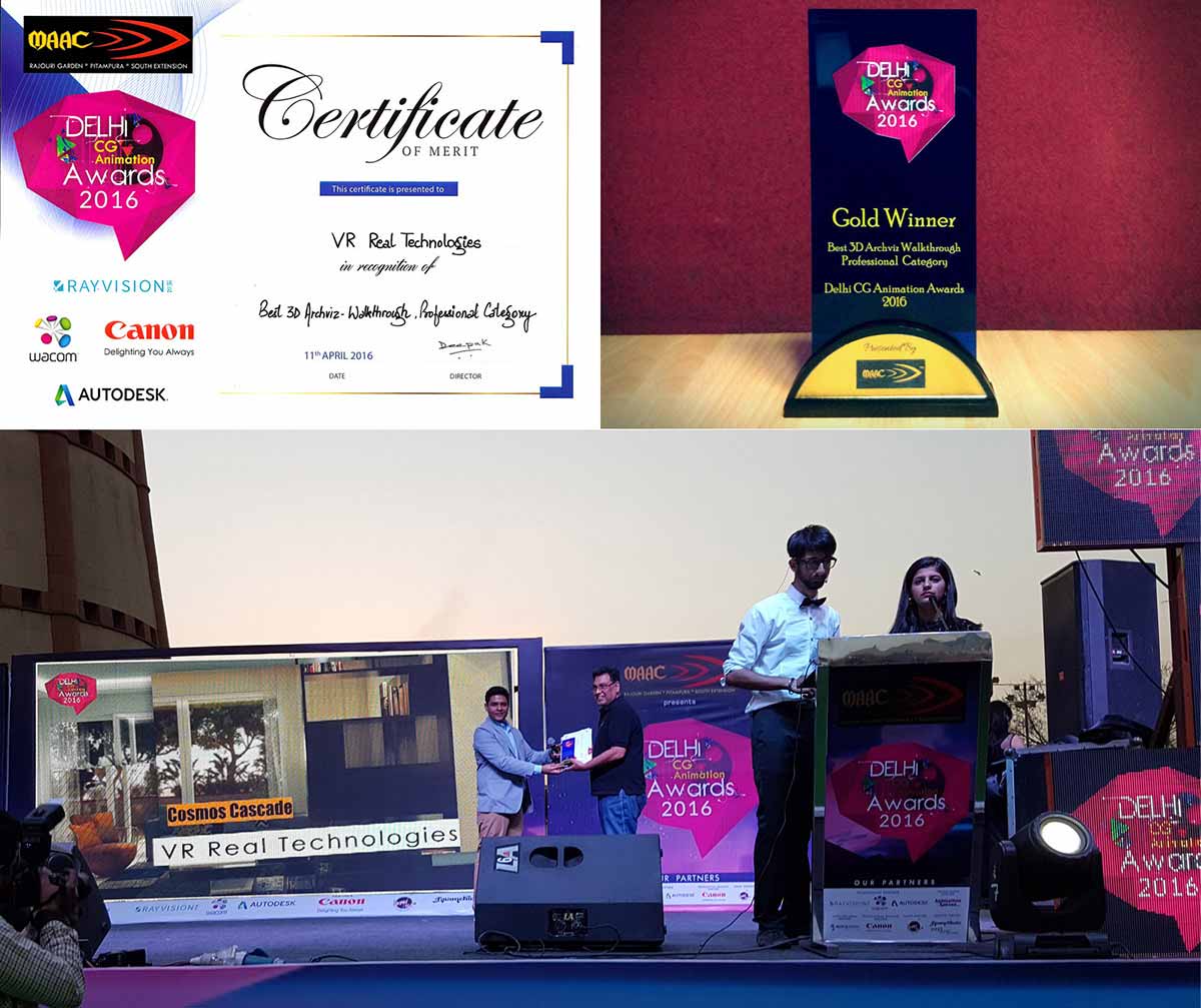 Interiors at the Delhi CG Animation Awards